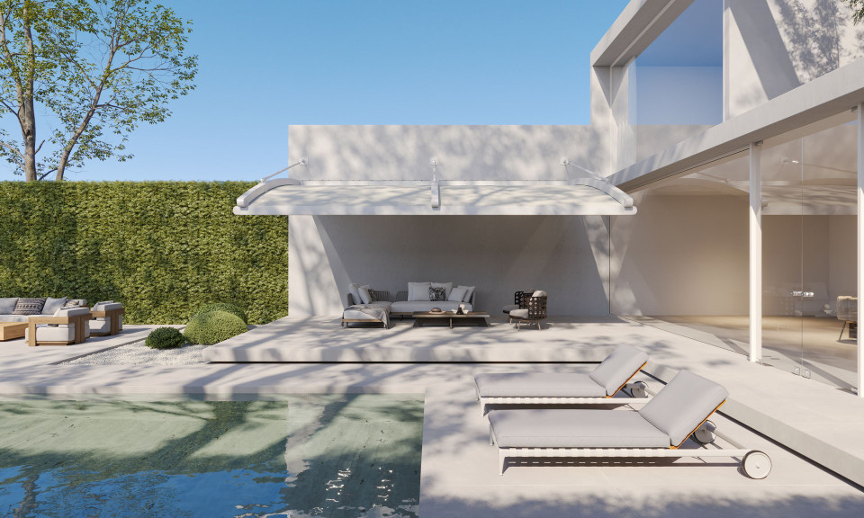 İzmir Otomatik Tente Projesi 1