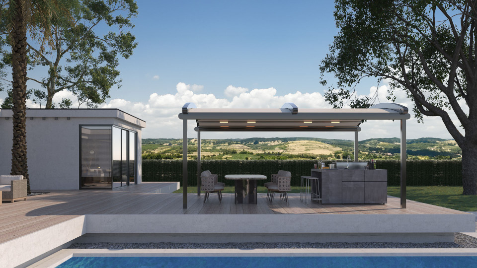 İzmir Otomatik Tente Projesi 5