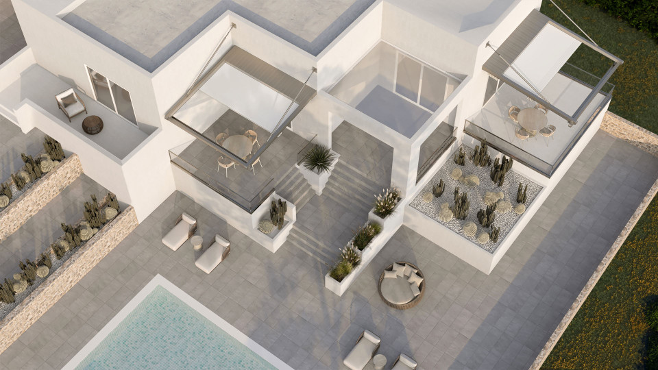 İzmir Otomatik Tente Projesi 1