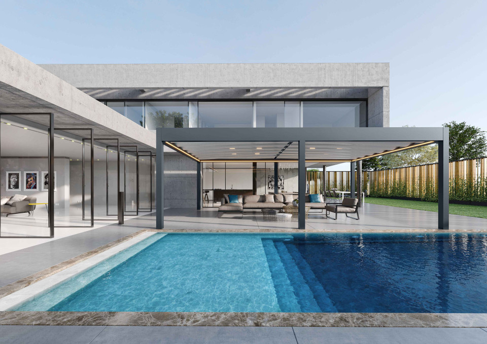 İzmir Otomatik Tente Projesi 4