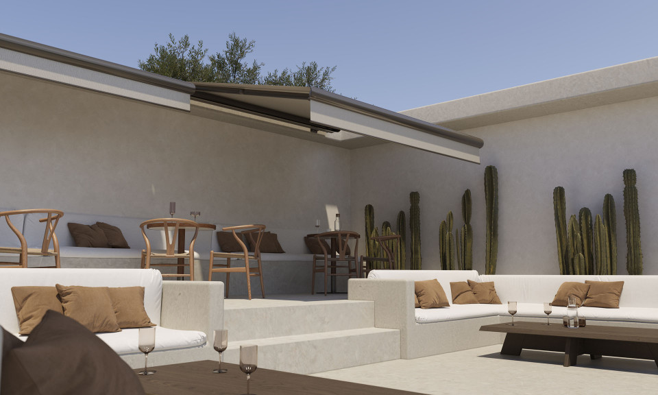 İzmir Otomatik Tente Projesi 1